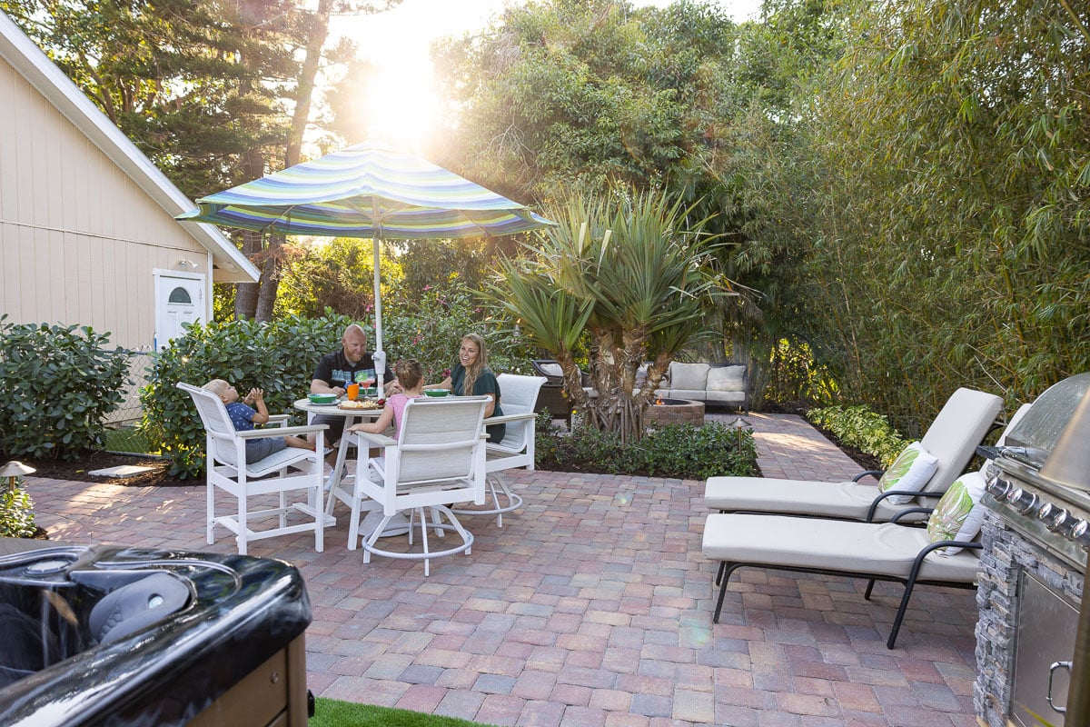 Outdoor Kitchens Sarasota, FL Area Tropical Gardens Landscape
